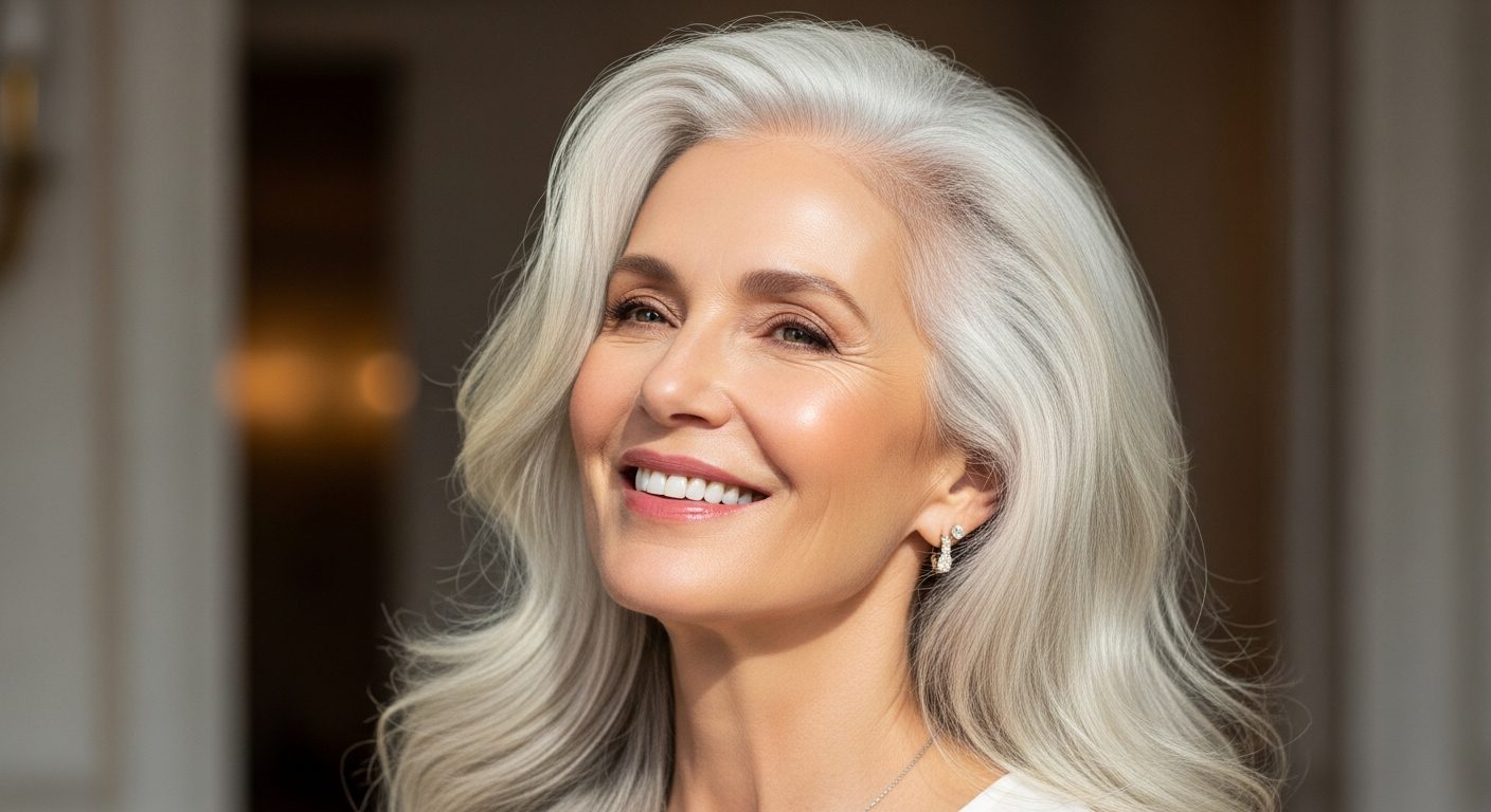 Cheveux blancs : et si tu les assumais (en les sublimant) ?